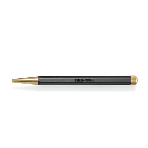 Drehgriffel Nr. 1, Schwarz - Gelstift mit schwarzer Tinte - Bullet Journal Edition