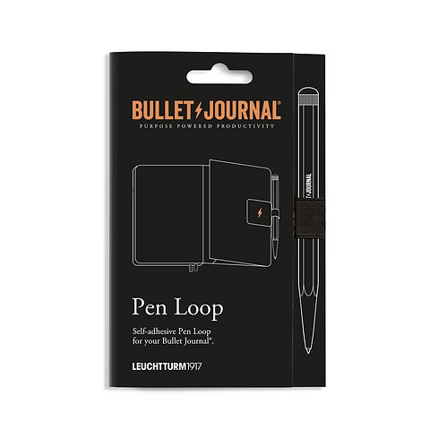 Pen Loop Bullet Journal (Stiftschlaufe), Schwarz