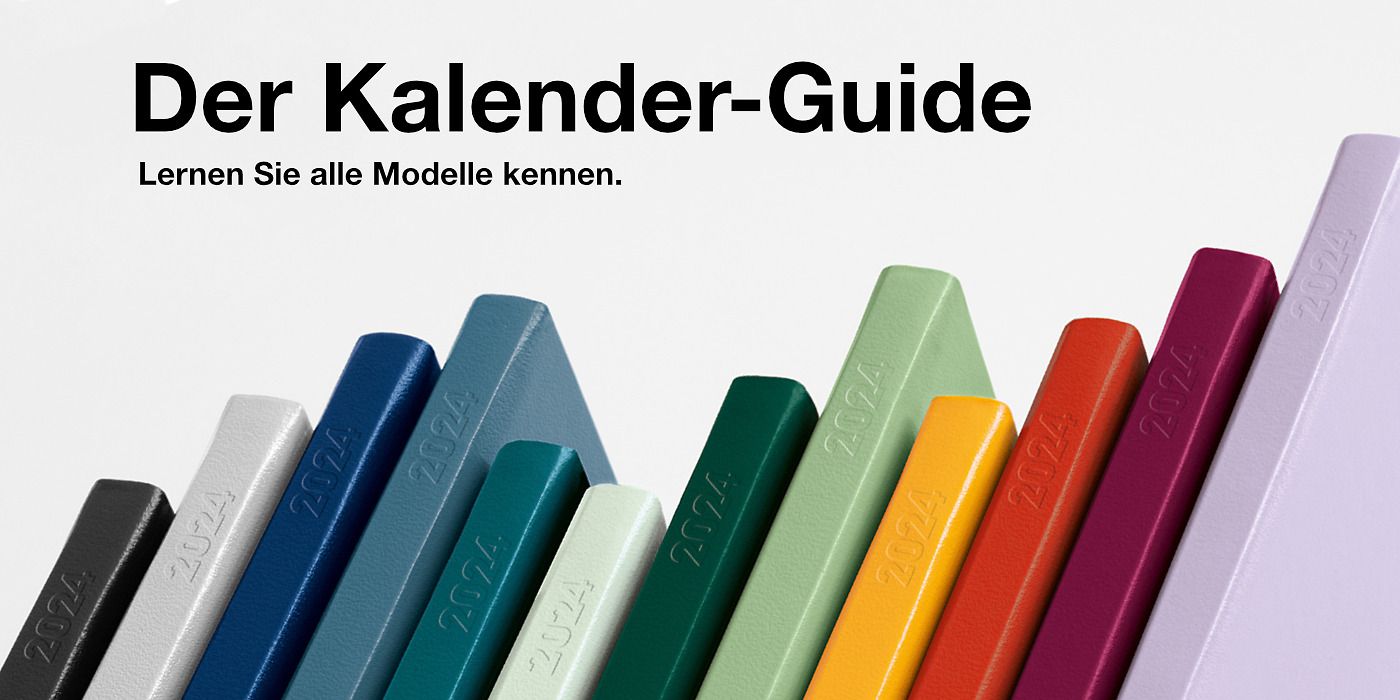 Der Kalender-Guide - Lernen Sie alle Modelle kennen.