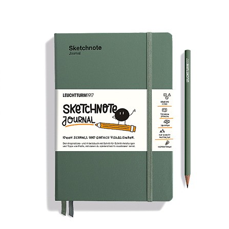 Sketchnote Journal Medium (A5), Olive