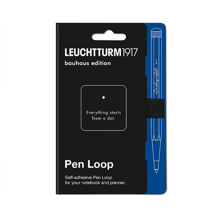 Pen Loop (Stiftschlaufe), Schwarz, Bauhaus Edition