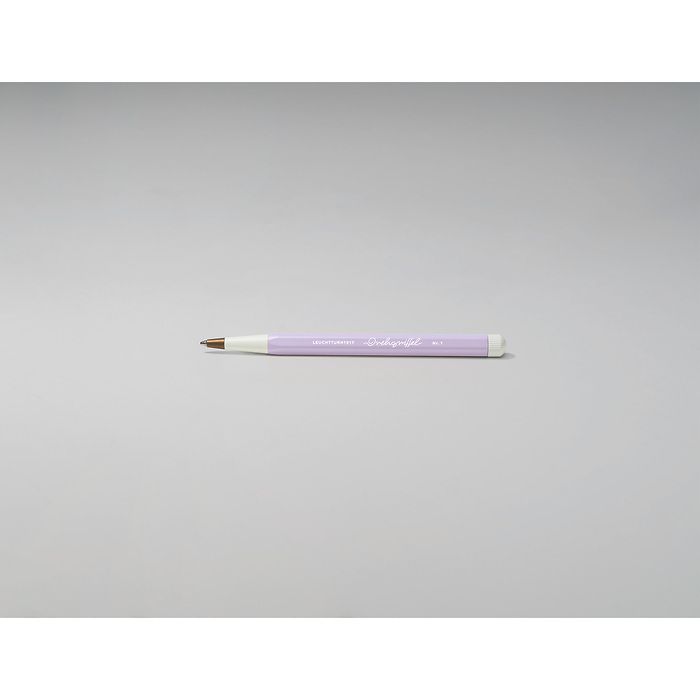 Drehgriffel Nr. 1, Lilac - Kugelschreiber mit blauer Mine