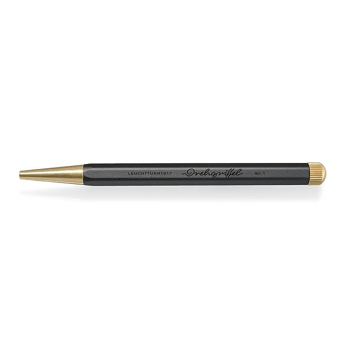 Drehgriffel Nr. 1, Schwarz - Gelstift mit schwarzer Tinte - Bullet Journal Edition