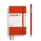 Notizbuch Pocket (A6), Softcover, 123 nummerierte Seiten, Fox Red, Blanko