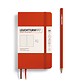 Notizbuch Pocket (A6), Softcover, 123 nummerierte Seiten, Fox Red, Dotted