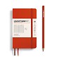 Notizbuch Pocket (A6), Softcover, 123 nummerierte Seiten, Fox Red, Liniert